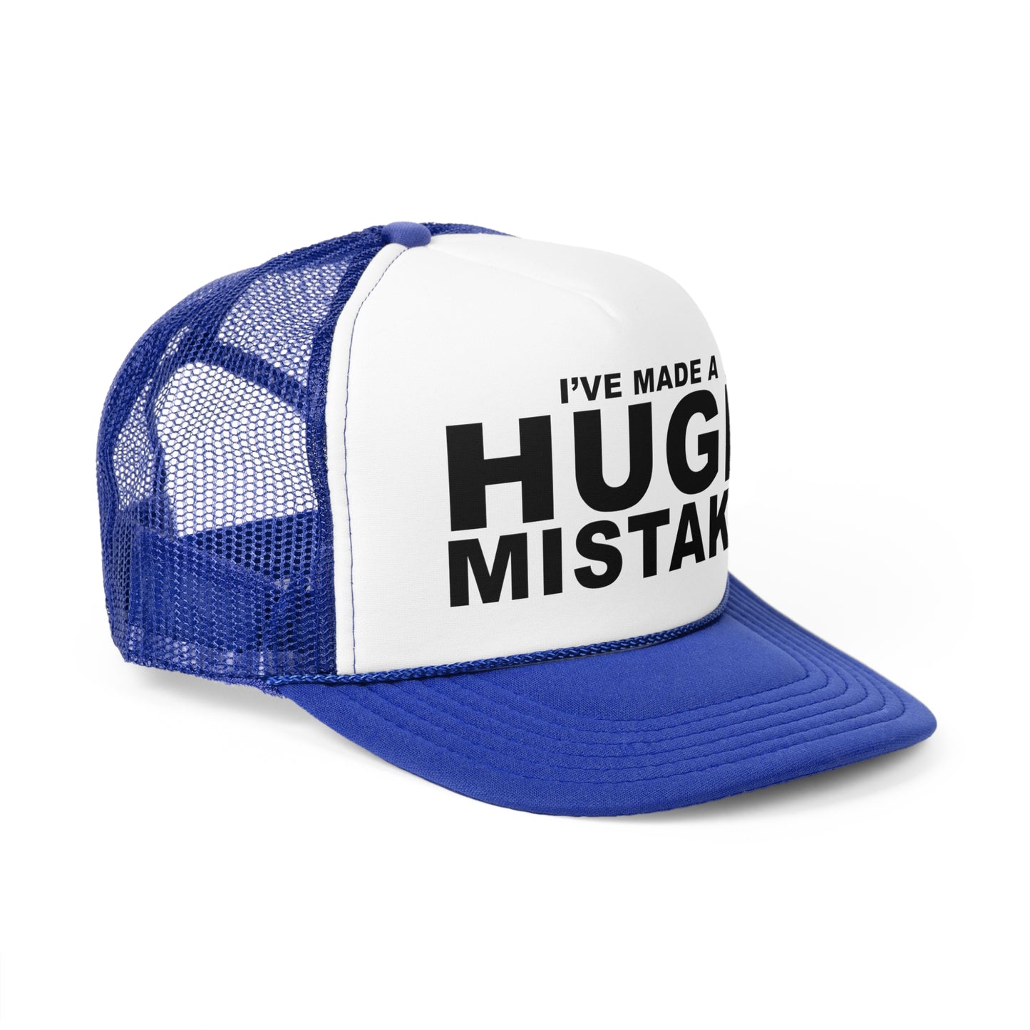 huge mistake trucker hat