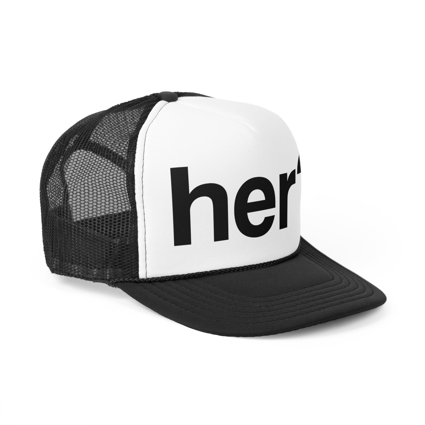 her? trucker hat