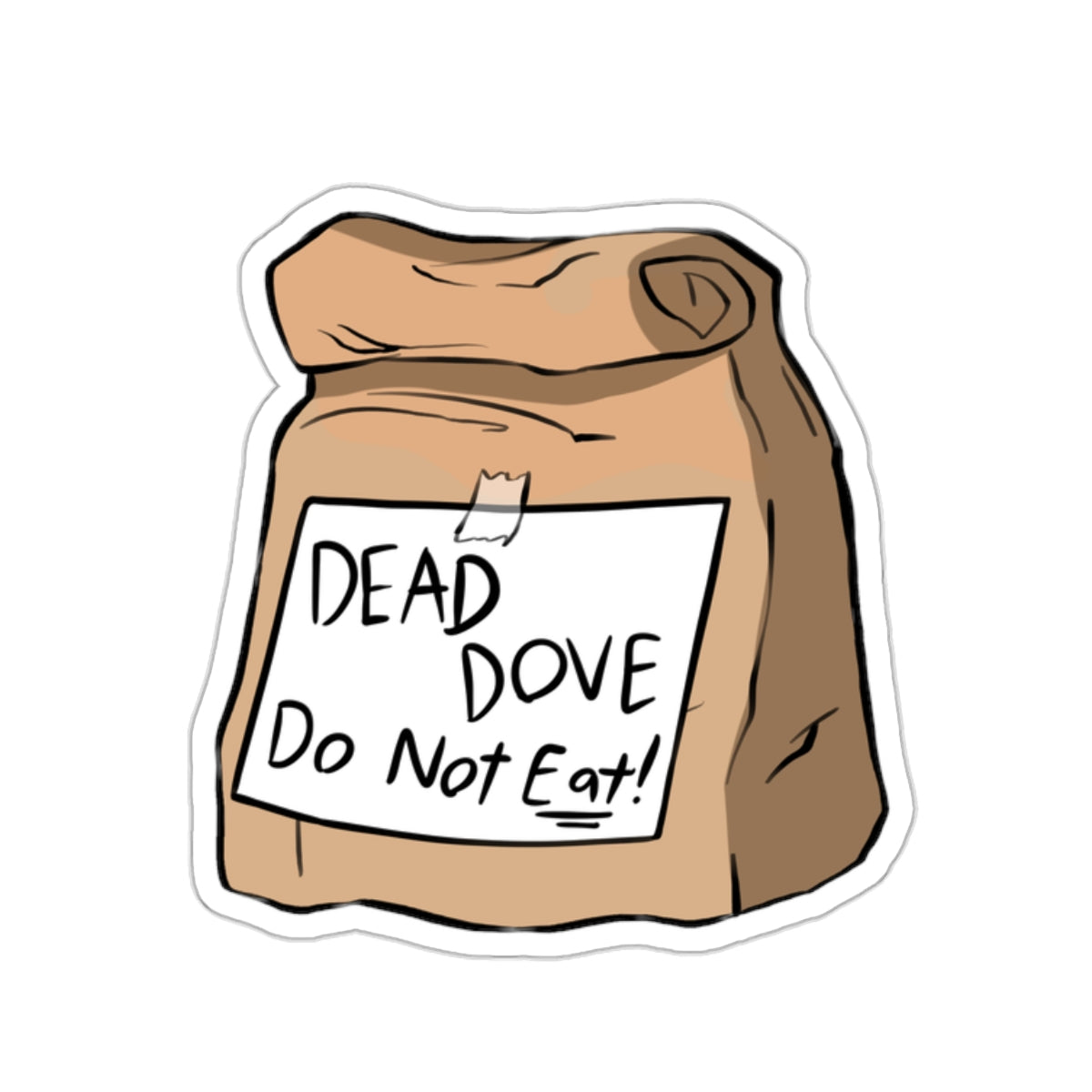 Dead Dove Stickers