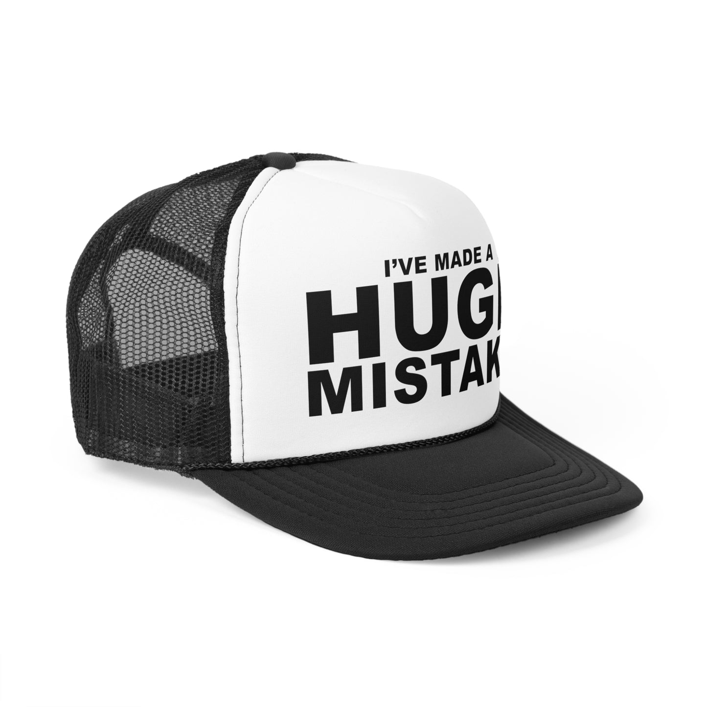 huge mistake trucker hat