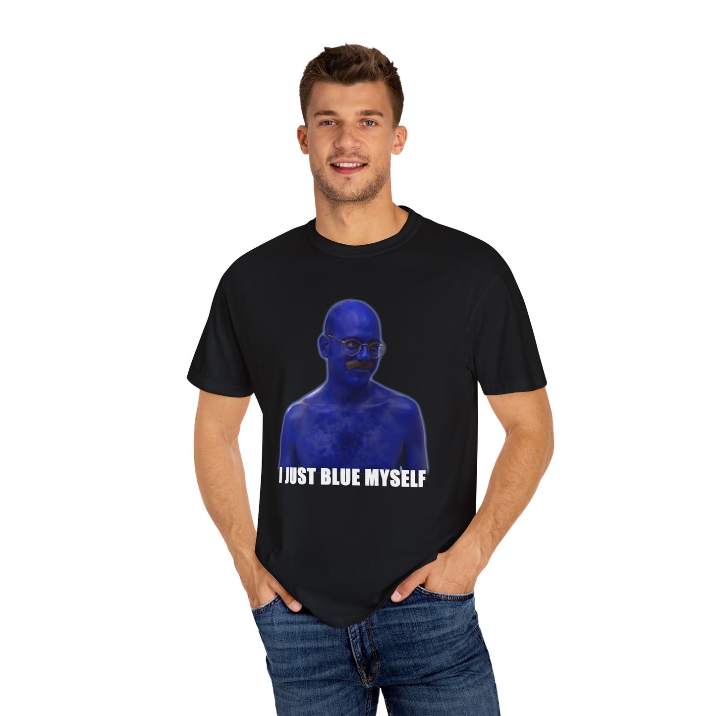 i just blue myself t-shirt